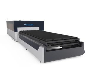 màquina de tall làser de fibra metàl·lica de placa / tub de 1000 watt