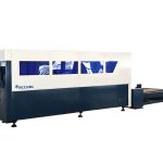 màquina de tall làser de fibra cnc única plataforma, talladora de xapa de metall