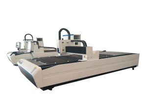 equip de tall de tub d'àser de doble ús, màquina de tall de tub làser cnc professional